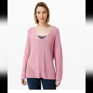 Lululemon What The Heart Wants Sweater Size Large 12